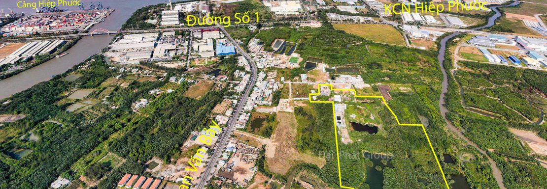 3.4ha đường bê tông 12m - Hiệp Phước - Nhà Bè, Mặt tiền 39m