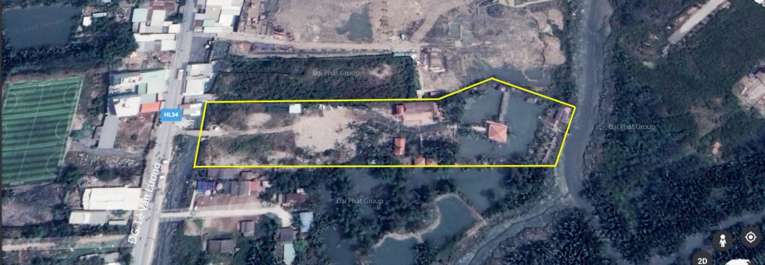 7108m2 đất mặt tiền Lê Văn Lương, Nhơn Đức, Nhà Bè