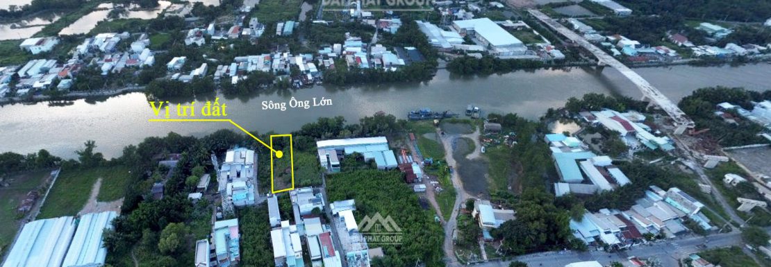 626m2 giáp sông Ông Lớn - Xã Phước Lộc - Nhà Bè