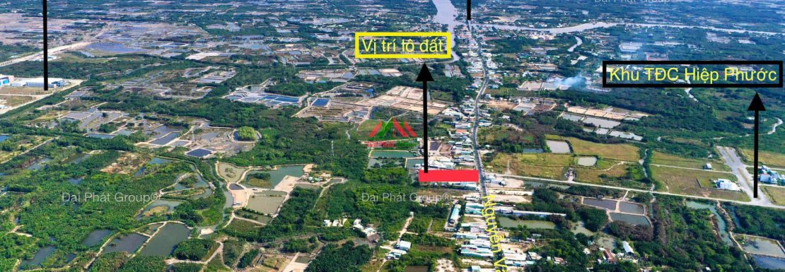 2400m2 đất thổ cư mặt tiền Nguyễn Văn Tạo - Hiệp Phước - Nhà Bè