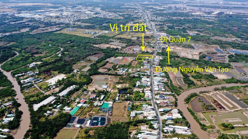 2500m2 đất mặt tiền Nguyễn Văn Tạo - Nhà Bè